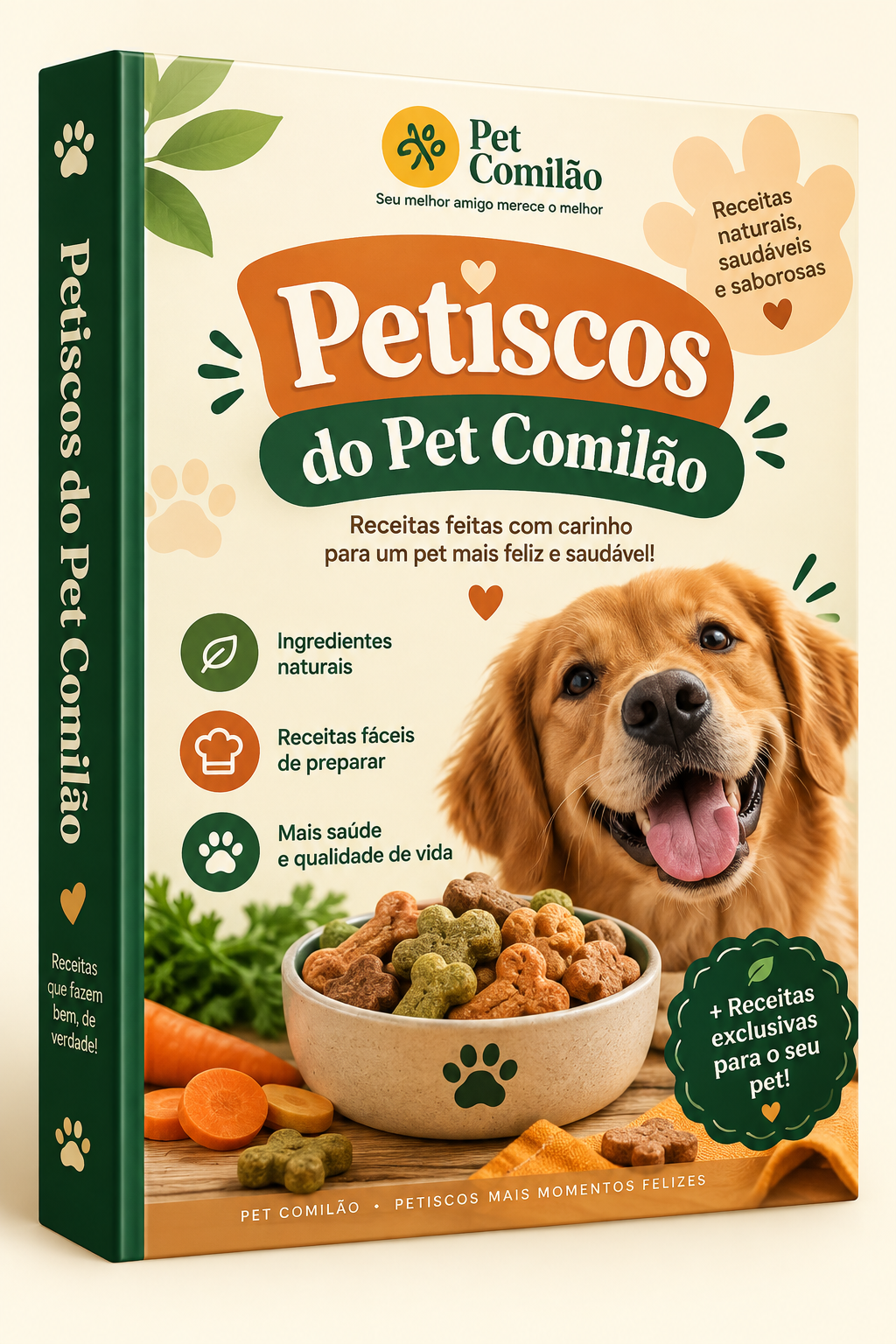 Capa do bônus Petiscos do Pet Comilão